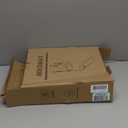 mocomax Basketball Return Attachment, 180 Rotatable Basketball Rebounder with 3 Stable Large Hooks for 18" Rim, Basketball Training Accessories for Outdoor & Indoor Solo Play & Practice (Black)