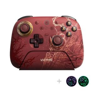 8Bitdo Ultimate 2 Wireless Gaming Controller with TMR Joysticks, Switchable Hall Effect/Tactile Triggers, Back Buttons, RGB Fire Ring, 8Speed Tech for Windows & Android - WUCHANG: Fallen Feathers
