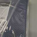 Madison Park 100% Egyptian Cotton Lightweight Summer Blanket, Breathable Waffle Knit Design, Soft Cozy All-Season Throw for Bed, Couch or Sofa, Navy Blue Full/Queen Size (90"x90")