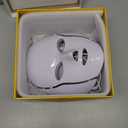 SDKWDH Red Light Photon Facial Mask with Remote Control, 7 Custom Modes with Infrared, Portable with Timer for Home Use