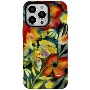 Phone Case Compatible with iPhone 15, Artistic Music Phone Case for Girls, Protective Hybrid 2-Layer Hard Shell, Gift for Women Music Lovers (Adrianne Lenker)