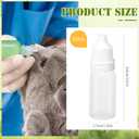 50 Pcs Plastic Dropper Bottles Squeezable Eye Liquid Dropper with Caps and Plug for Oil Eye Liquid Storage (30 ml)