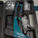 LIBRATON Professional Heavy Duty Rivet Gun, One-Handed Pop Rivet Gun Set, Robust Riveter with Shaft Container, Manual Riveting Tool, Tool-Free Interchangeable Heads, for Metal, Wood and Plastic