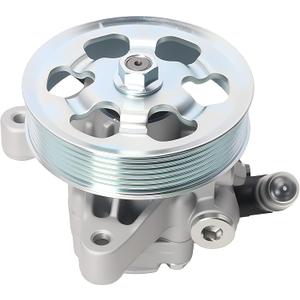 Power Steering Pump w/Pulley, for Acura RSX 2002-2006, for Acura TSX 2006-2008, for Honda Accord 2006-2007, for Honda CR-V 2002/2005-2011, for Honda Element 2006-2011, 21-5419, 56110-PNB-A03
