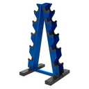CAP A-style Dumbbell Metal Storage Rack, Blue