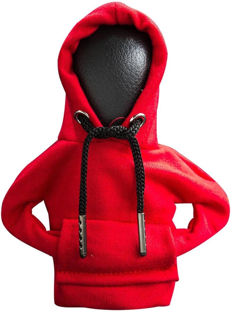 Gear Shift Hoodie,Shift Knob Hoodie,Gear Shift Cover,Funny Red Car Accessories,Automotive Decor and InteriorRed