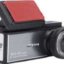 Triple Car Camera, 1080P Front Rear Inside Dash Cam with 2.0 HD Screen, 170° Wide Angle Night Mode, Real Time Monitoring, Automatic Rearview Switching Function