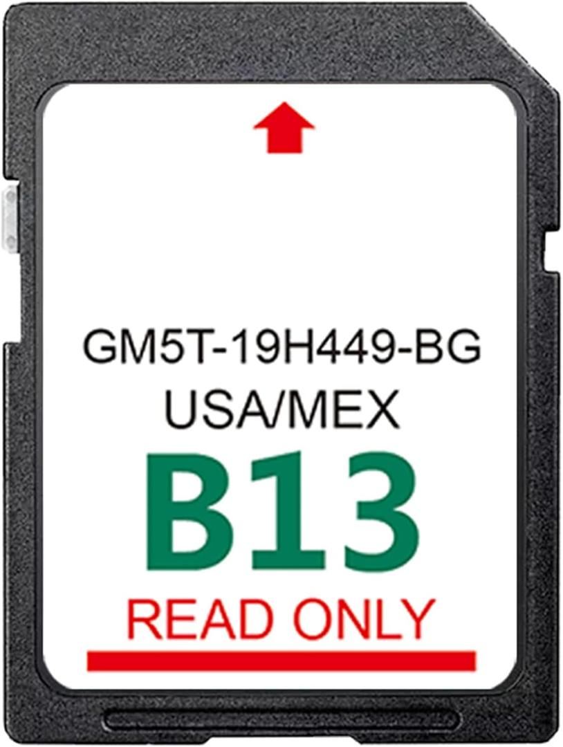 2022 B13 Navigation GPS SD Card Updated B12 B11 Compatible with Lincoln&Ford