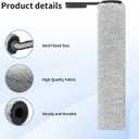 Keluke Roller Brush and Filters Replacement Compatible with Tineco Floor ONE S5/Floor One S5 Pro Cordless Vacuum Cleaner,(NOT for S5 COMBO) Replacement Parts Include 3 Brush Rollers, 3 Filters