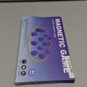 Bameca Magnetic Chess Game with Full-Size Stones, Magnet Game with String, for Family & Party & Travel & Camping, Puzzle Strategy Games, 2 Player Games for Kids & Adults