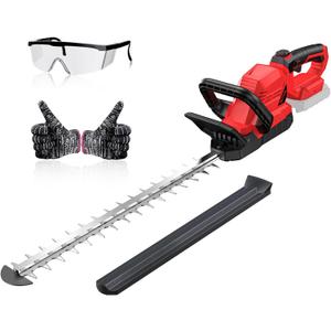 Cordless Hedge Trimmer for Milwaukee 18V Battery(Tool Only), 20'' Bush Trimmer, 3000RPM Electric Hedge Trimmer, 180Rotatable Head, Battery Powered Hedge Trimmer for Yard, Garden