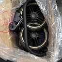 2 in 1 Baby Stroller, Convertible Bassinet Pushchair for Infants and Newborns 0-36 Months (Gold)