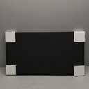 GraduationMall Class of 2025 Graduation Shadow Box Frame for 8.5x11 Diploma & 4x6 Photo with Graduation Cap & Tassel Holder Wood Display Case (15x27-Black Mat)