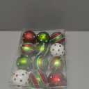 12 Pcs Christmas Ball Ornaments for Tree, 2.4 Inch Glittering Hanging Bulbs Pendants for Christmas Tree Decorations Red and Green