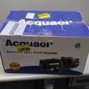 Acquaer 1HP Shallow Well Jet Pump,Cast Iron, Well Depth Up to 25ft, 115V/230V Dual Voltage, Automatic Pressure Switch