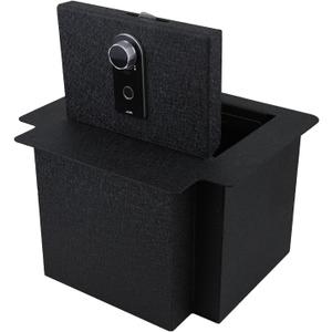Center Console Gun Safe - Console Gun Vault Compatible with Chevrolet Suburban/Tahoe 2021-2026, for GMC Yukon 2021-2026, High Security Armrest Lock Box with Fingerprint Lock with Backup Key