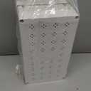 Cabinet, 2 Pack Under Sink Organizer, 2 Tier Sliding Bathroom Kitchen Organizer, Large White ABS Baskets, Easy Install & Clean