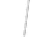 Amazon Basics Heavy-Duty Floor Cleaning Broom with Stiff Bristles, Sturdy 3-Piece Handle, Easy to Assemble, Indoor Outdoor Use for Driveways and Sidewalks, Blue and White