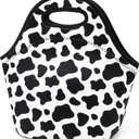 Neoprene Lunch Bag for Women Insulated Lunch Tote Bags Washable Lunch Container Box for Work Picnic Lightweight Meal Prep Bags for Men