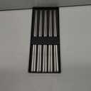 Metal Chopsticks Reusable 18/8 stainless steel Chopsticks 5 Pairs Modern Style Dishwasher Safe Lightweight Non-Slip Chop Sticks 9 1/4 Inches Present Set