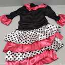 fun shack Kids Flamenco Dancer Costume Childrens Spanish Dance Dress Halloween Girls Book Character Costumes for Kids (4T)