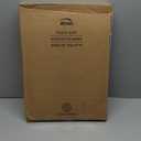 CHURCH Toilet Seat, Easy Clean Hinges Release for Deep Cleans, Durable Enameled Wood Seat, Elongated, Biscuit