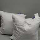 MIULEE 18 x 18 Pillow Inserts (Set of 2) -Decorative Throw Pillows for Couch Sofa with 100% Cotton Covers (18x18 Inch)