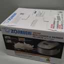 Zojirushi Micom 3-Cup Compact Size, Multiple Settings, Stainless Steel Made, Built-In Retractable Power Cord and Easy to Transport Rice Cooker and Warmer