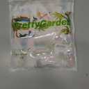 PRETTYGARDEN Womens Rompers for Summer 2025 Beach Vacation Clothes Short Sleeves Floral Jumpsuits Beach Cover Up (XL)