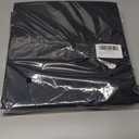 2 x Unisex Adult Matte Graduation Cap with Tassel Year Charm (Black)