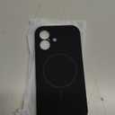 Miracase Magnetic for iPhone 17 Case, Compatible with MagSafe, Integrated Silicone Camera Control Cover, 3.0mm Thicken Shockproof Drop Protection Phone Case for 17, Black