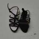 Naturalizer Women's Baylor Strappy High Heel Sandal (8.5, Black Smooth)