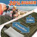 MEREZA 0 Degree Winter Sleeping Bag for Adults Kids with Pillow, Cold Weather Sleeping Bag for 4 Season Camping Hiking Backpacking Sleeping Bags for Big and Tall, X-Large