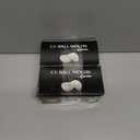 2 x Silicone Ice Molds Set of 2 - Circle Ice Cube Molds for Large Round Ice Balls - Ideal Sphere Shaped Big Ice Balls for Whiskey, Bourbon, Scotch, and Other Drinks - Includes Extra Cocktail Recipes