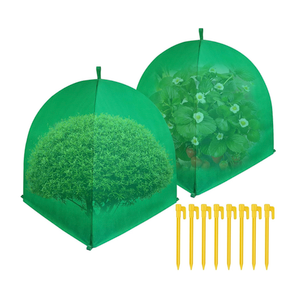 2 Pack Plant Covers Freeze Protection,Plant Protector and Cover,Shrub Covers for Winter,Winter Snow & Frost Covers with Stakes,Warm Plant Protection Tent.