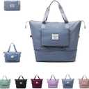 Large Capacity Foldable Travel Bag Expandable Portable Carry on Bag Dry&Wet Separation Sports Duffel Bags.