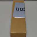 2" x 8" Aluminum Desk Name Plate Holder, Office Business Desk Sign Holder Desktop 2 Pack (Black)