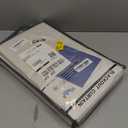 100% Blackout Shield Linen Blackout Curtains for Bedroom 84 Inches Long, Back Tab/Rod Pocket Living Room Drapes, Thermal Insulated Blackout Curtains 2 Panels Set, 50" W x 84" L, Cream