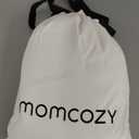 Momcozy Baby Carrier AirMesh - The Perfect Summer Sling for Newborns to Toddler 8-35 lbs - Cooling Fabric Baby Wrap, Lightweight, Ergonomic, and Easy to Wear, Light Beige