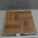 Nexus Self Adhesive 12-Inch Vinyl Floor Tiles, 20 Tiles - 12" x 12", 3 Finger Medium Oak Parquet Pattern - Peel & Stick, DIY Flooring for Kitchen, Dining Room, Bedrooms & Bathrooms by Achim Home Dcor