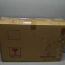 2-Pack Solar Street Light -9000W Solar Street Lights Outdoor 120000LM,7000K Commercial Parking Lot Light, Flood Outdoor Lights IP66 Waterproof with Motion Sensor (Black)