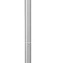 DISPLAYSWORKER Adjustable Heavy Duty Pedestal Acrylic Sign holder floor Stand,sign stand poster stand ,Standing Floor for 11 x 17 inch,Silver (silver, acrylic frame 11-x-17-inch)