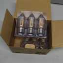 E26 Base LED Candelabra Light Bulbs 2700K Soft White, 6W, 60 watt Equivalent, E26 LED Bulb, B10 Chandelier Candle Light Bulbs, Non-Dimmable, 90+CRI, 600LM, Cear Glass, 12 Pack