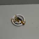 Qasim 1-Pair 110MM White+Amber Switchback 132SMD 4014 LED Halo Ring Angel Eye DRL Fog Light Turn Signal Lamp 12V