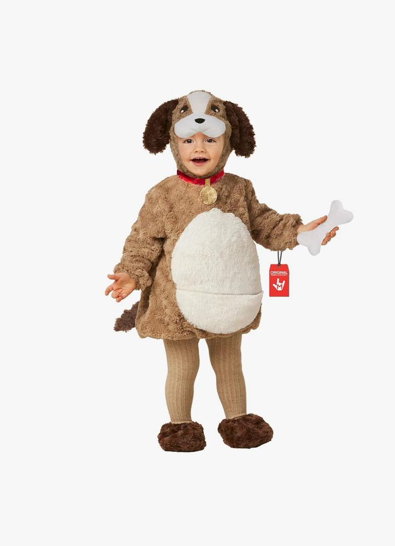 Morph Puppy Dog Costume for Toddlers - Cute Halloween Outfit for Boys and Girls - Adorable Puppy Toddler Costume 1-2 years