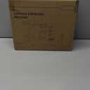 20 Bar Espresso Machine, Compatible with Nespresso Original & Dolce Gusto Capsules, Ground Coffee & ESE Pods, 47.3oz Tank, One-Touch Boil, Smart Controls, Drip Tray & Storage