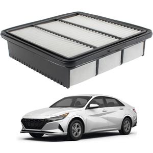 Engine Air Filter Compatible with 2021 2022 2023 2024 Hyundai Elantra Limited/SE/SEL 2.0L Replaces# 28113-AA100 28113-AA100-AS 28113AA100