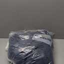 INOVADAY Memory Trained Pinch Pleated Curtains 96 Inches Long, Linen Curtains for Living Room, 2 Panel Set Pinch Pleated Drapes with Hooks, Light Filtering Window Treatment, 40" W x 96" L, Navy Blue