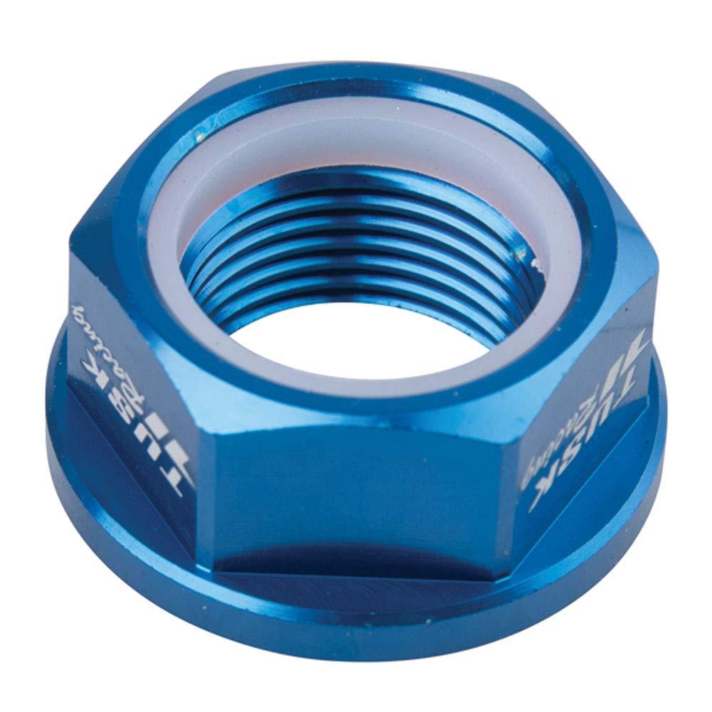 Tusk Nyloc Axle Nut M20 X 1.50 Blue Compatible with Yamaha YZ125/YZ250 1999-2025