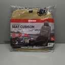 Motor Trend Seat Covers for Cars Trucks SUV, Faux Leather Beige Padded Seat Covers with Storage Pockets, Premium Interior Car Seat Cover, 2 x Front Seat Covers